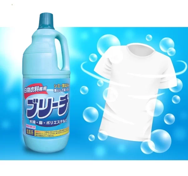 Nước tẩy trắng quần áo 1500ml (8 chai/thùng) - Hình ảnh 3