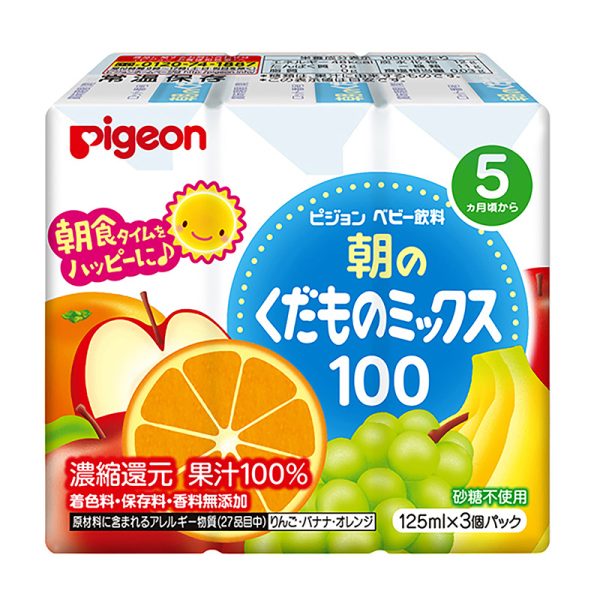 Nước ép trái cây tổng hợp Pigeon 125ml x 3p