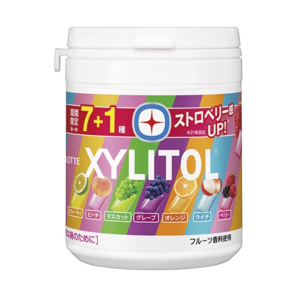 Kẹo cao su Lotte Xylitol vị trái cây 133g (6 hộp/lốc, 6 lốc/thùng) - Hình ảnh 3