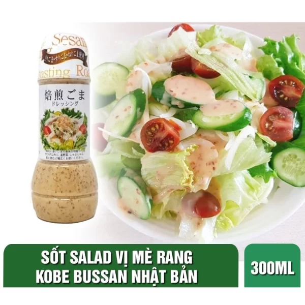 Sốt salad vị mè rang Kobe Bussan 300ml - Hình ảnh 2