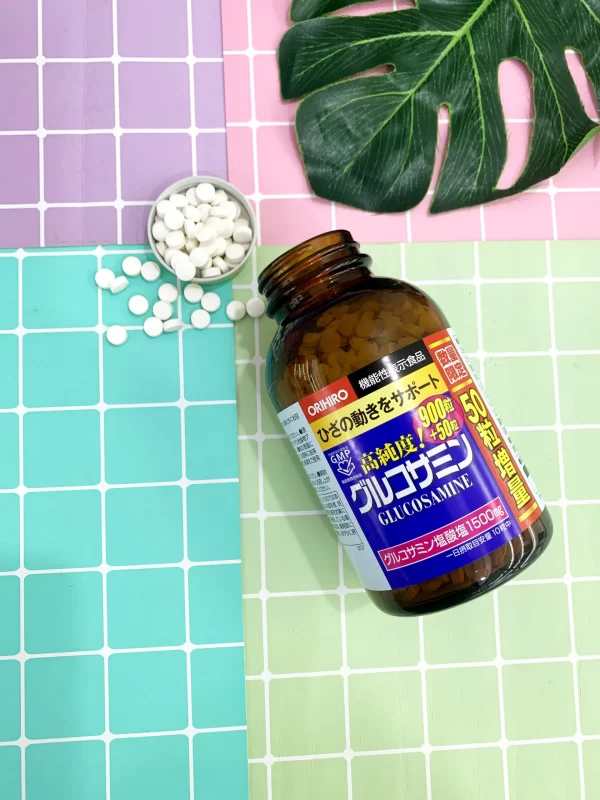 Viên uống xương khớp Glucosamine orihiro hộp 950 viên - Hình ảnh 5