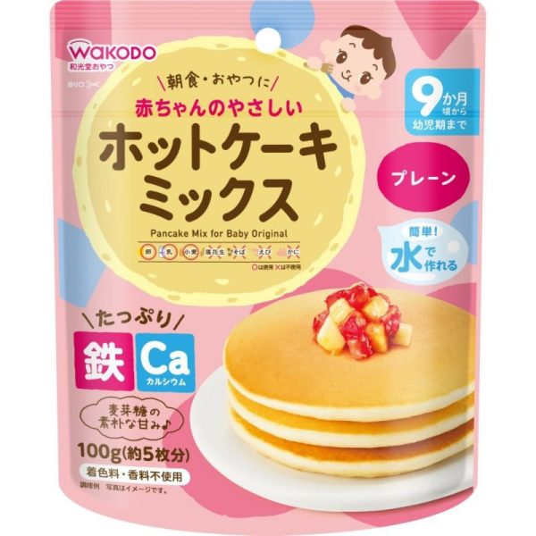 Bột làm bánh wakodo hot cake vị trứng 100g