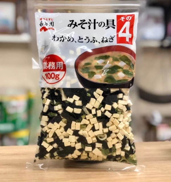 Nguyên liệu nấu canh miso (rong đậu hũ) - Hình ảnh 4