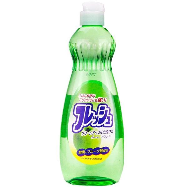 Nước rửa bát rocket chai 600ml - hương táo