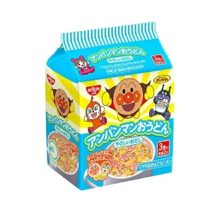 Mì chú hề Nissin Anpanman vị hải sản 90g MỚI (gói màu xanh dương)