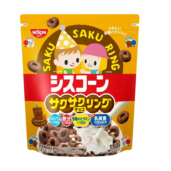 Ngũ cốc túi Nissin vị bánh socola giòn 150g (mã mới)