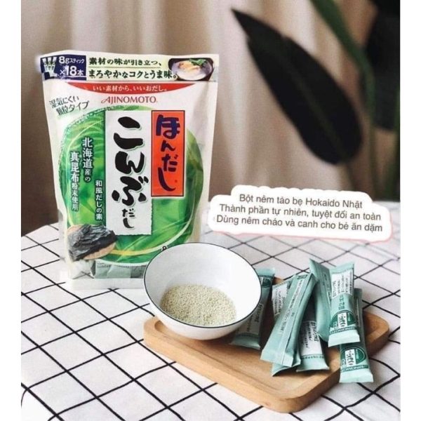 Bột nêm Ajinomoto vị rong biển 56g/gói - Hình ảnh 2