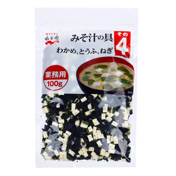 Nguyên liệu nấu canh miso (rong đậu hũ)