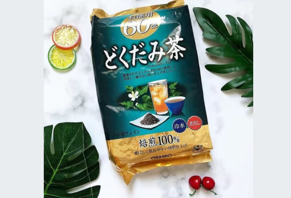 Trà diếp cá thải độc Orihiro 60 túi lọc - Hình ảnh 3